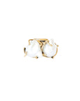 Baroque pearl ring - Natural