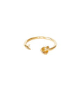 Hook and Knot Bangle in Gold