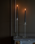 Belgian Glass Candle Sticks