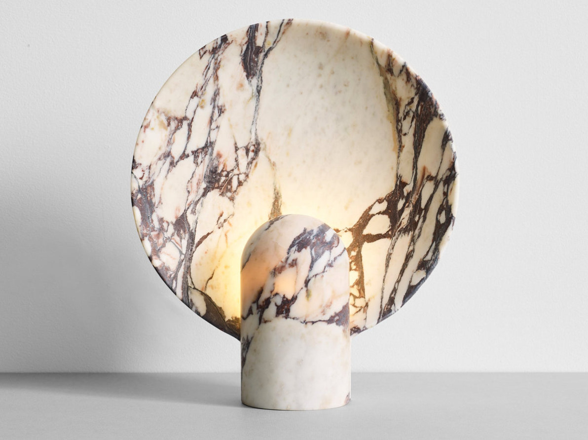 Studio Henry Wilson Surface Sconce Calacatta Viola Marble