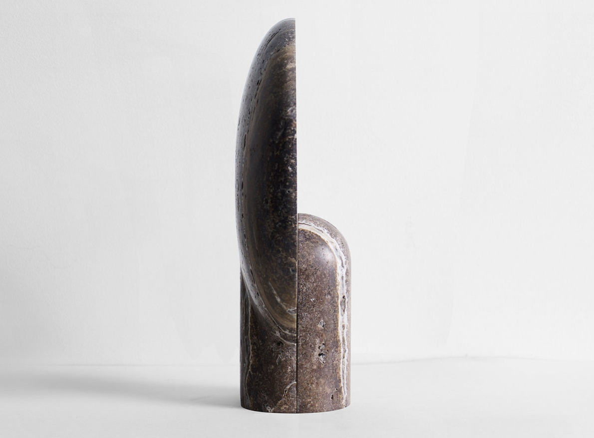 Studio Henry Wilson Surface Sconce Black Travertine