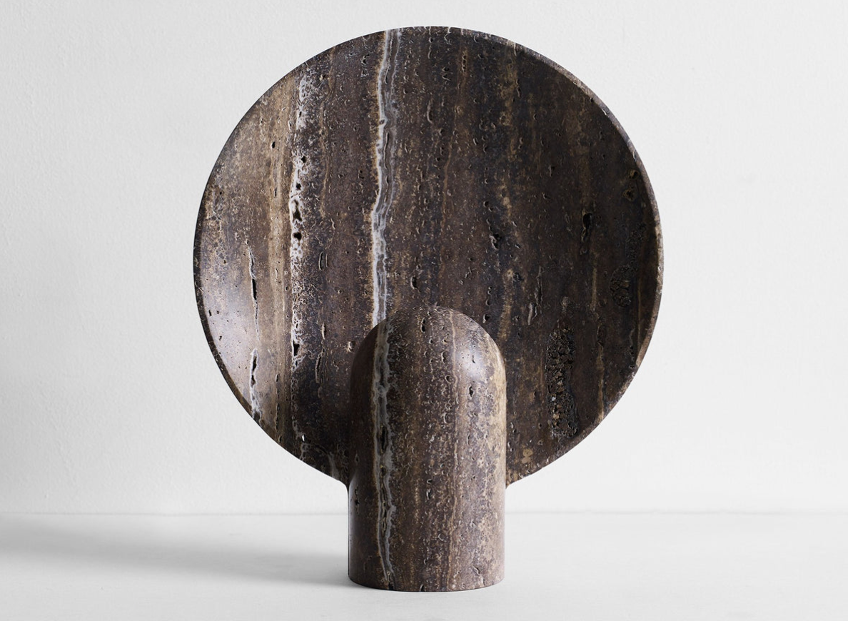 Studio Henry Wilson Surface Sconce Black Travertine