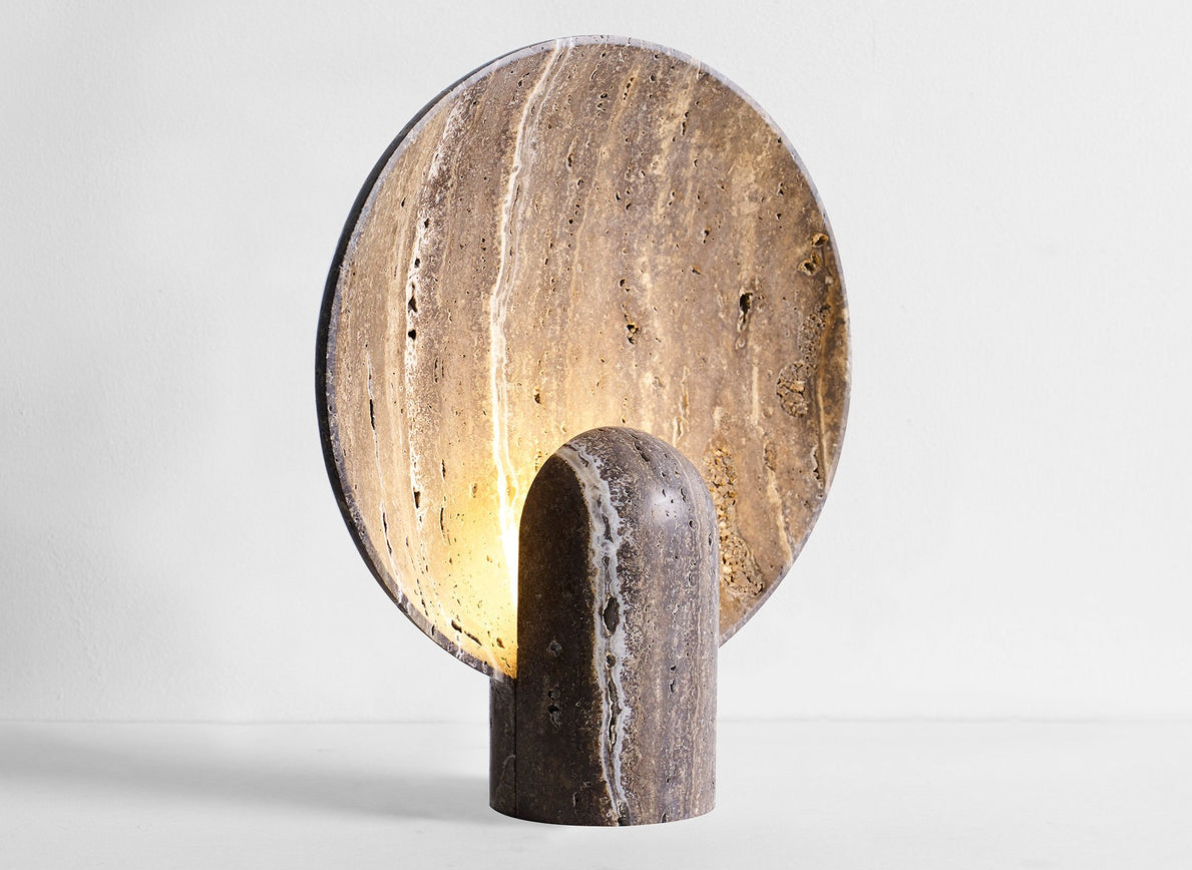 Studio Henry Wilson Surface Sconce Black Travertine